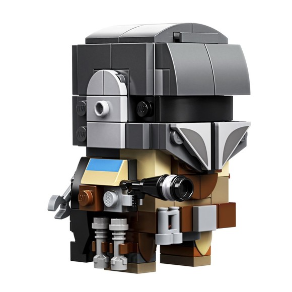 LEGO BrickHeadz Star Wars The Mandalorian & Child 75317 Building Kit 295 Pieces - Picture 7 of 12